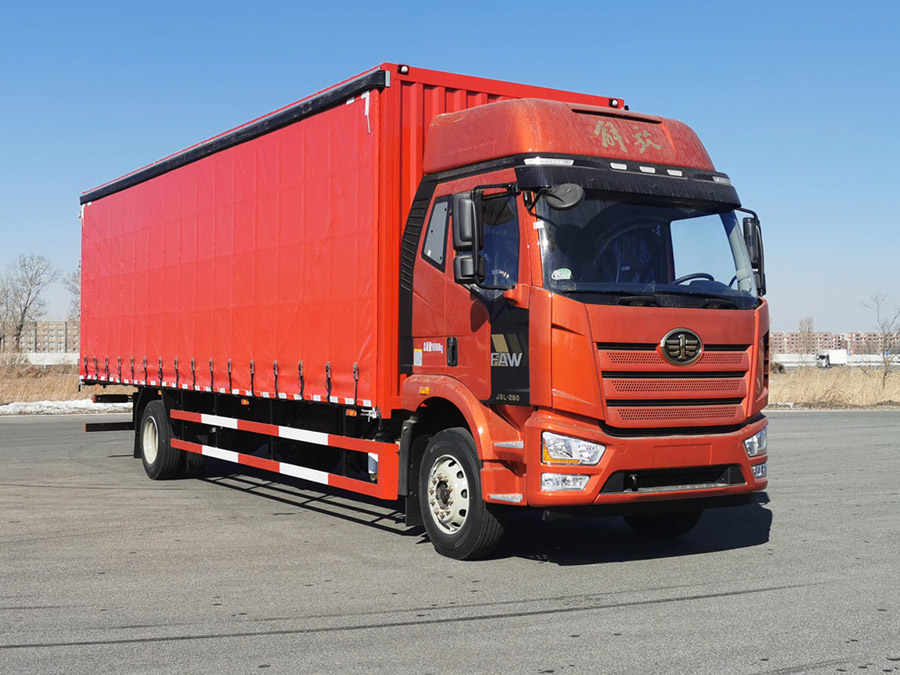 解放牌CA5181XXYP62K1L5A9E6廂式運輸車公告圖片