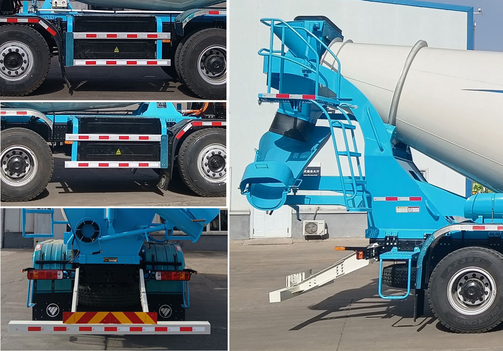 歐曼牌BJ5311GJBEVGRF-01純電動混凝土攪拌運輸車公告圖片