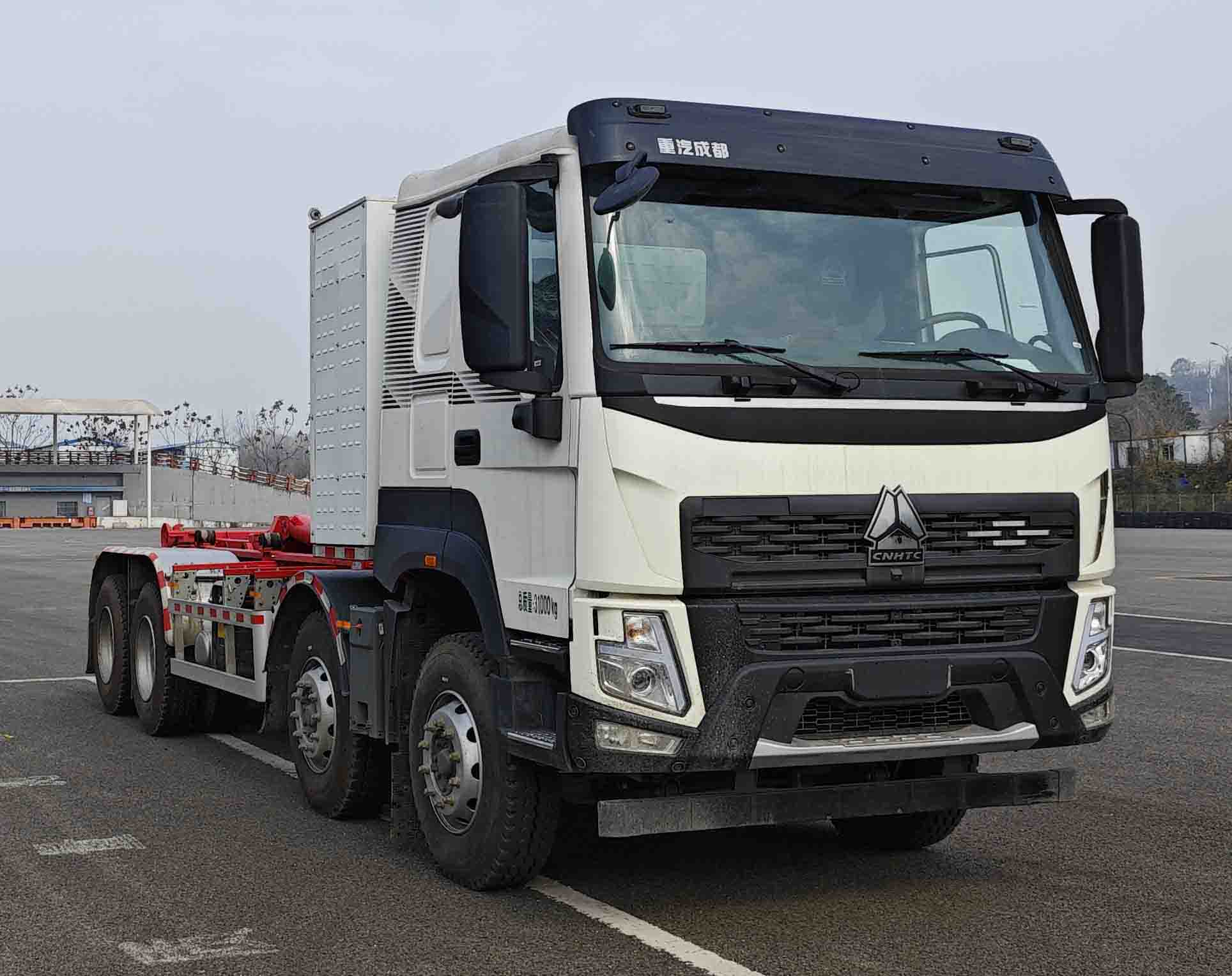 啟敬牌QHV5310ZXXZZBEV純電動車廂可卸式垃圾車公告圖片