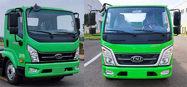 南駿牌NJA5120ZXXBEV純電動車廂可卸式垃圾車公告圖片