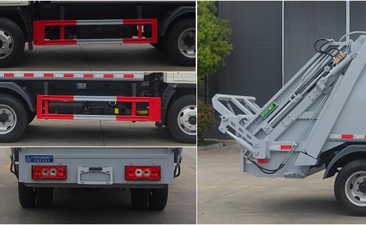 程力威牌CLW5040ZYS6ZS壓縮式垃圾車公告圖片