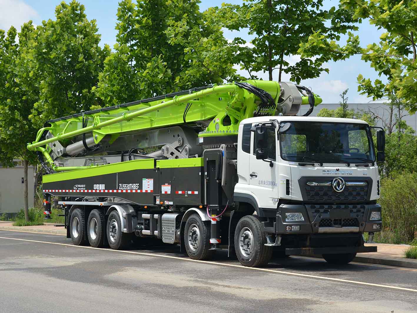 ZLJ5530THBEF型混凝土泵車圖片