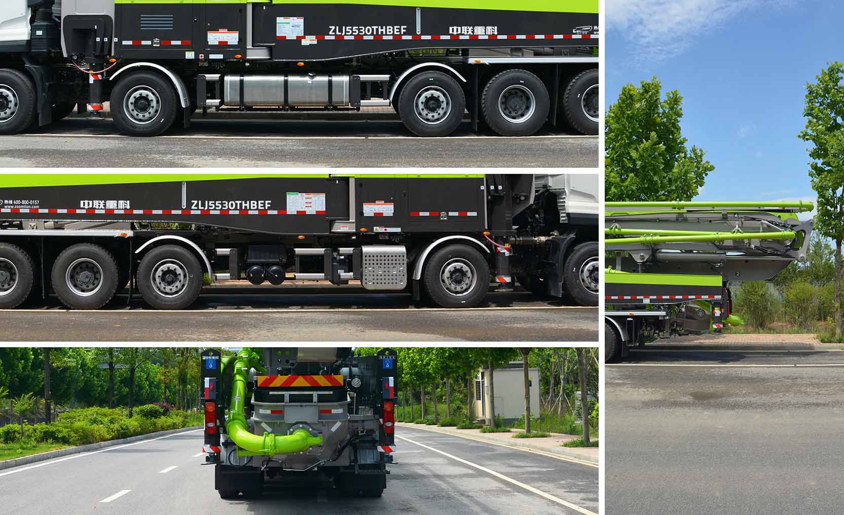 中聯(lián)牌ZLJ5530THBEF混凝土泵車公告圖片