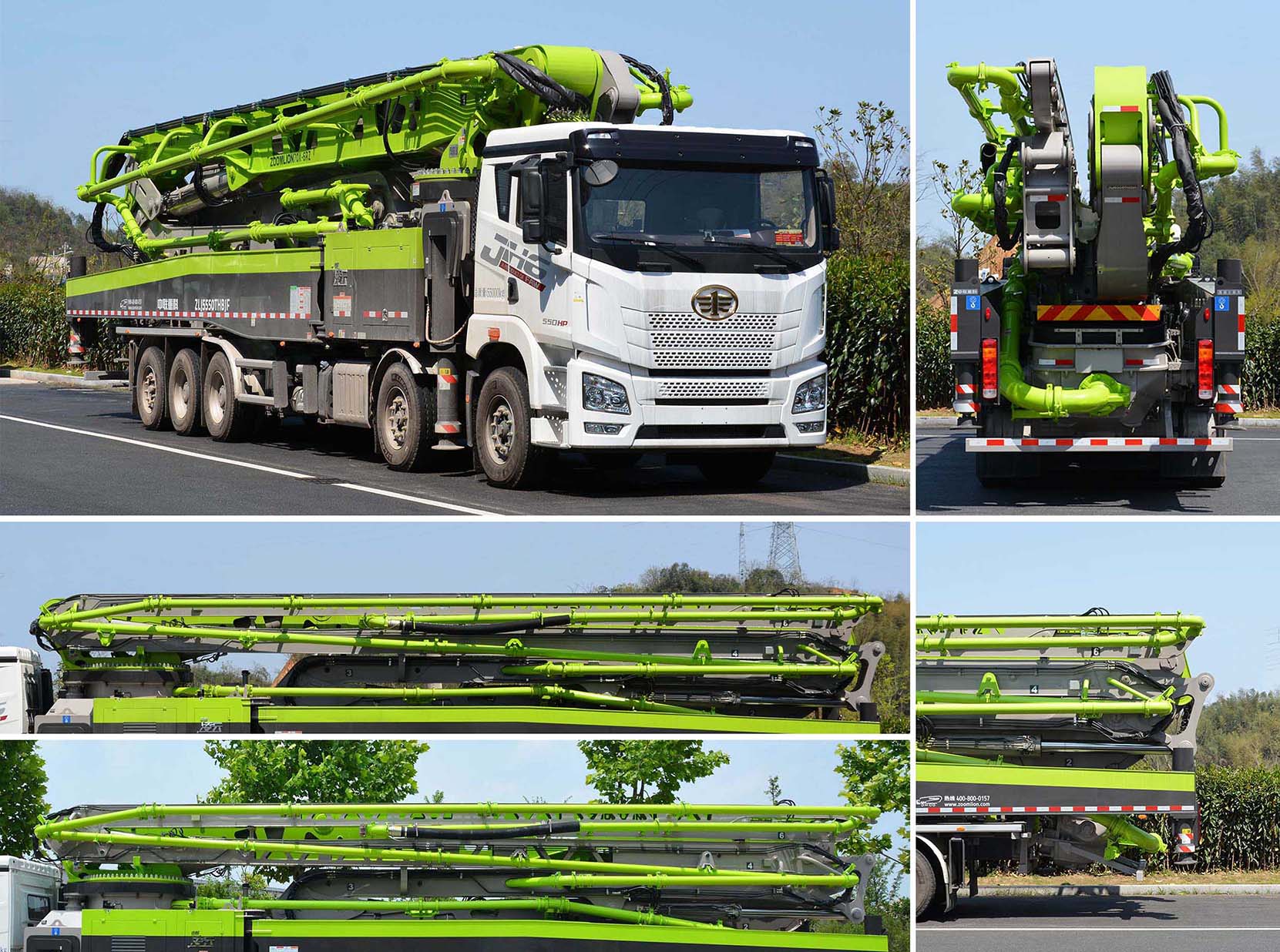 中聯(lián)牌ZLJ5550THBJF混凝土泵車公告圖片