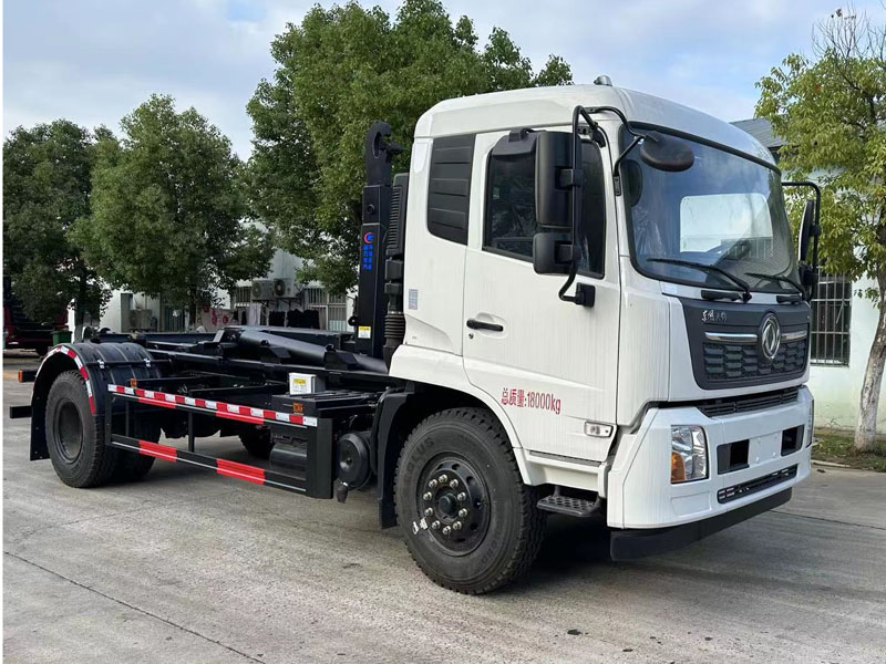 程力威牌CLW5181ZXXBHJ車廂可卸式垃圾車公告圖片