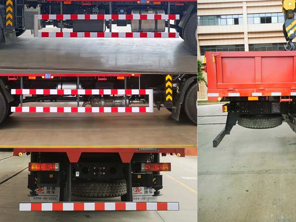 駿通牌JF5183JSQSX08隨車起重運(yùn)輸車公告圖片