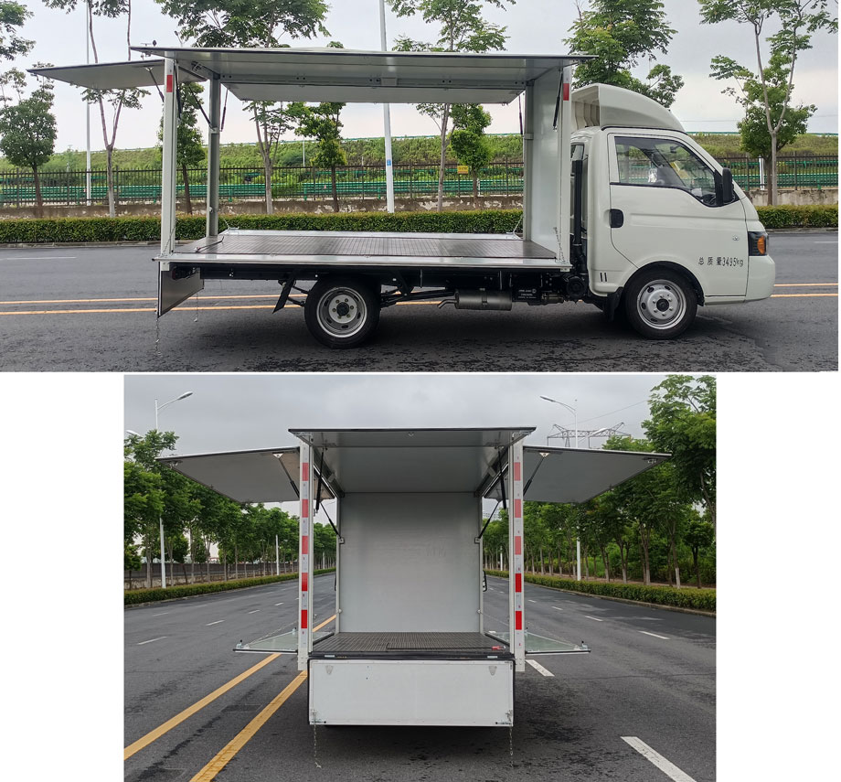 江淮牌HFC5030XYKPV4E6B4S-2翼開啟廂式車公告圖片