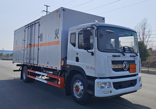 匯力威牌VVV5180XFWEQ6腐蝕性物品廂式運輸車