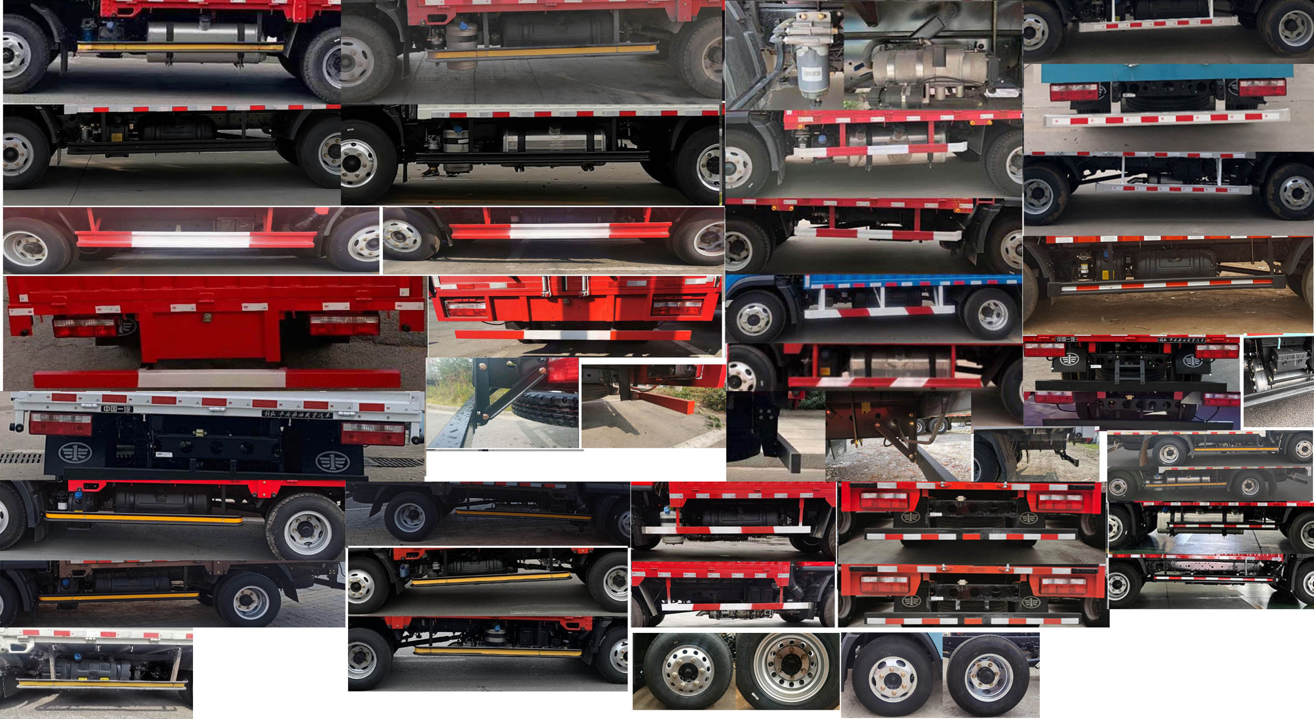 解放牌CA5044CCYP40K56L2E6A85倉柵式運(yùn)輸車公告圖片