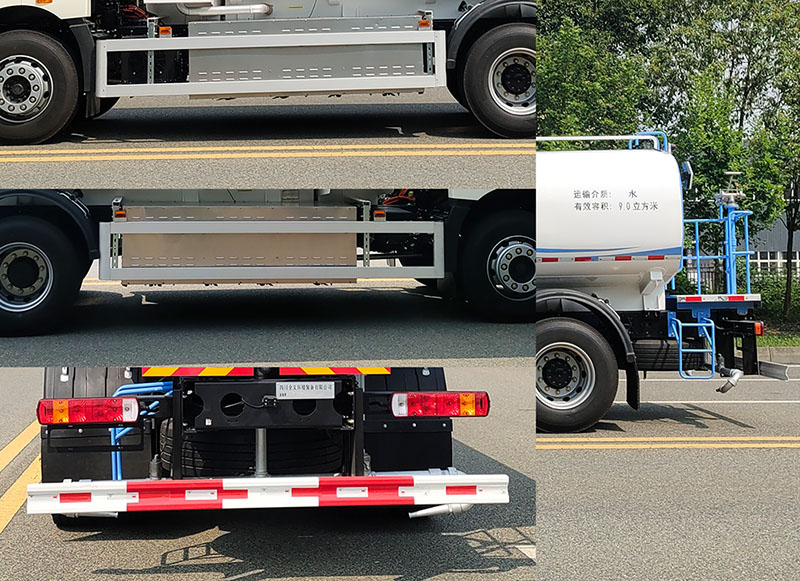 鑫馳牌XQY5180GSSEV純電動灑水車公告圖片