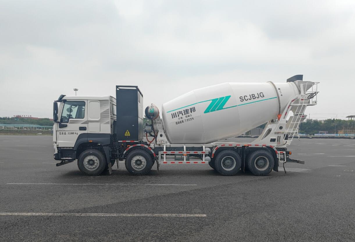 川汽建邦牌JBJ5313GJBZBEV換電式純電動混凝土攪拌運輸車公告圖片