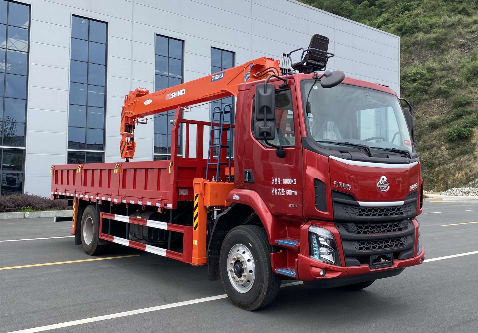 匯合牌HHH5181JSQLZ6隨車起重運輸車