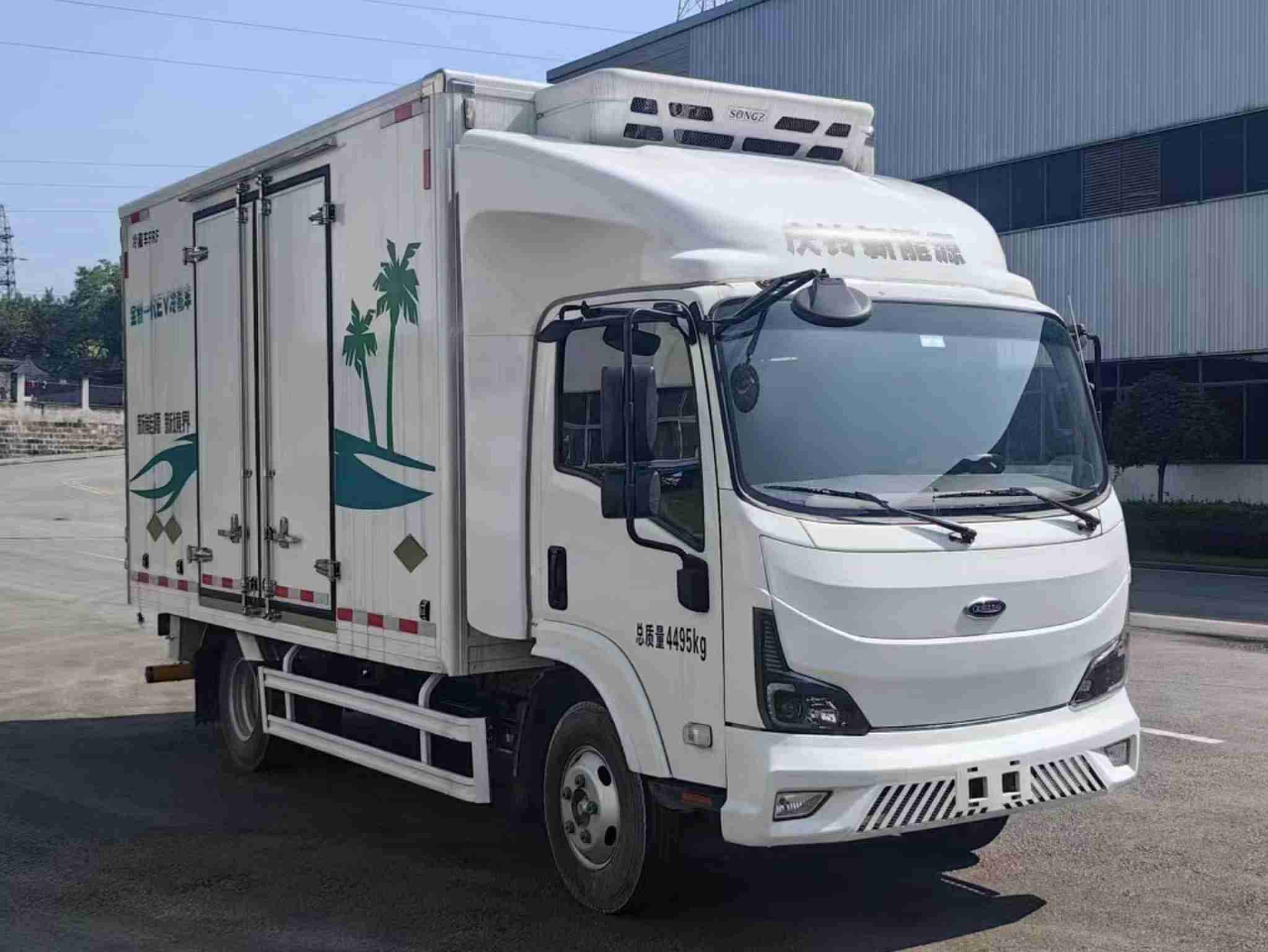 慶鈴牌(繁體)牌QL5040XLCBEVBNHA純電動(dòng)冷藏車公告圖片