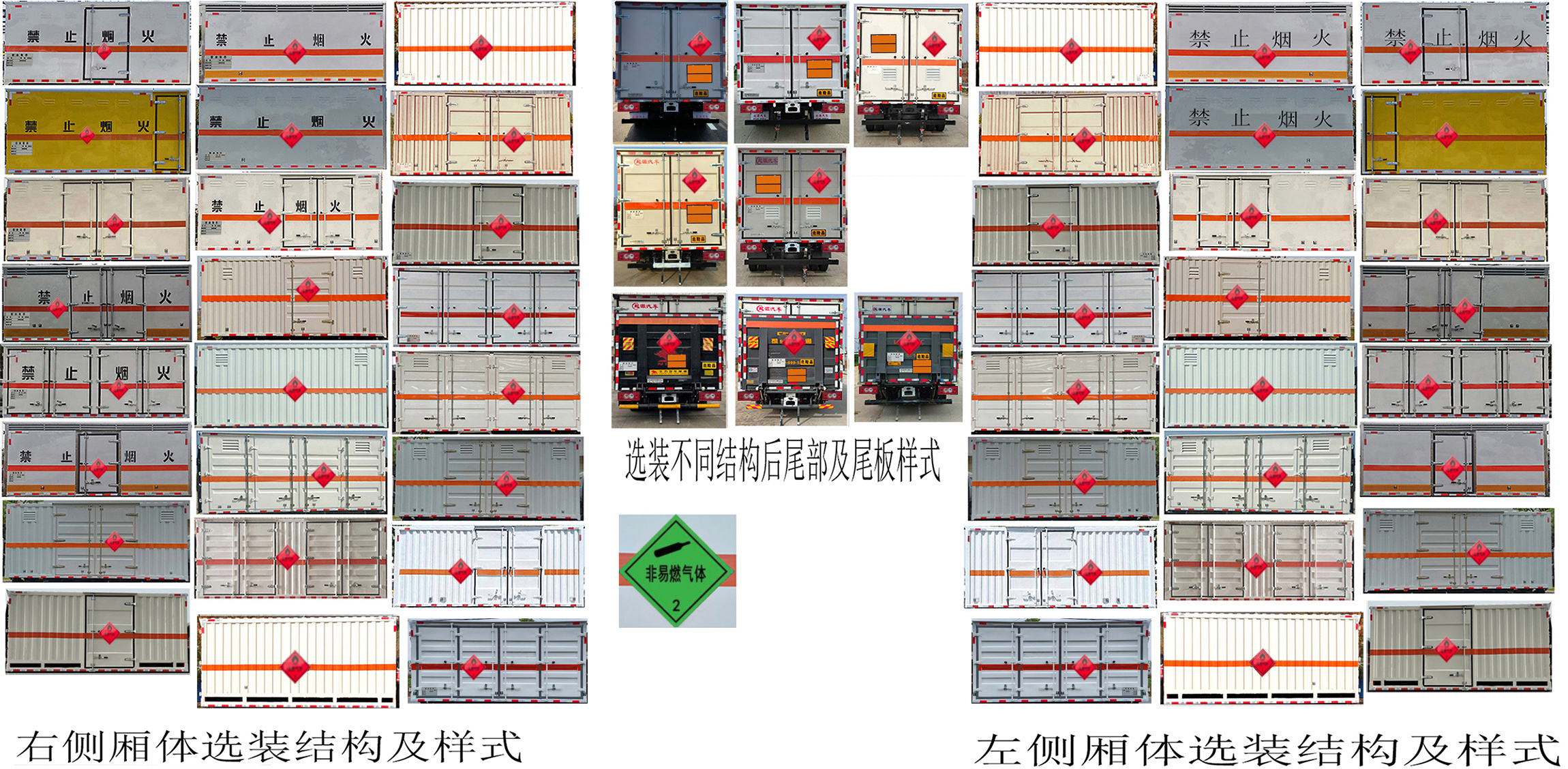 百捷牌QYY5043XRQBJ6易燃?xì)怏w廂式運輸車公告圖片