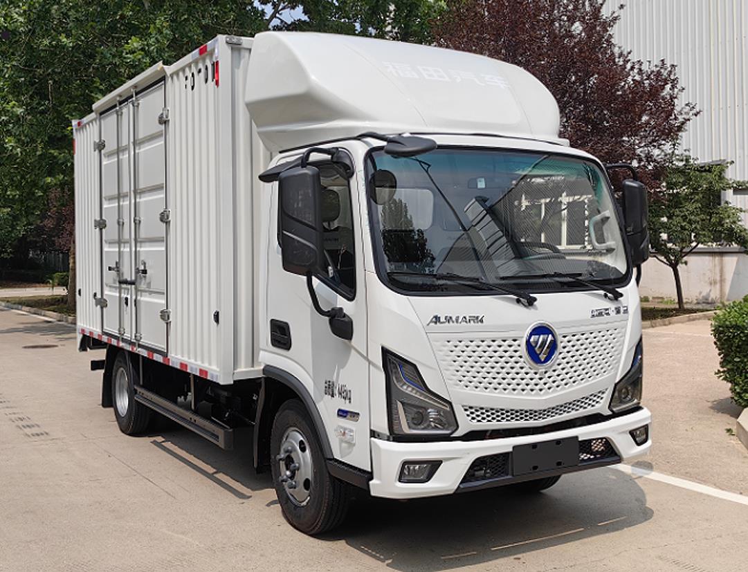 福田牌BJ5045XXYEV1B換電式純電動(dòng)廂式運(yùn)輸車公告圖片