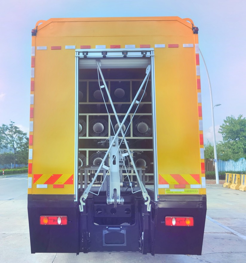 路仕盾牌YLM5120XGC交通錐收集工程車公告圖片