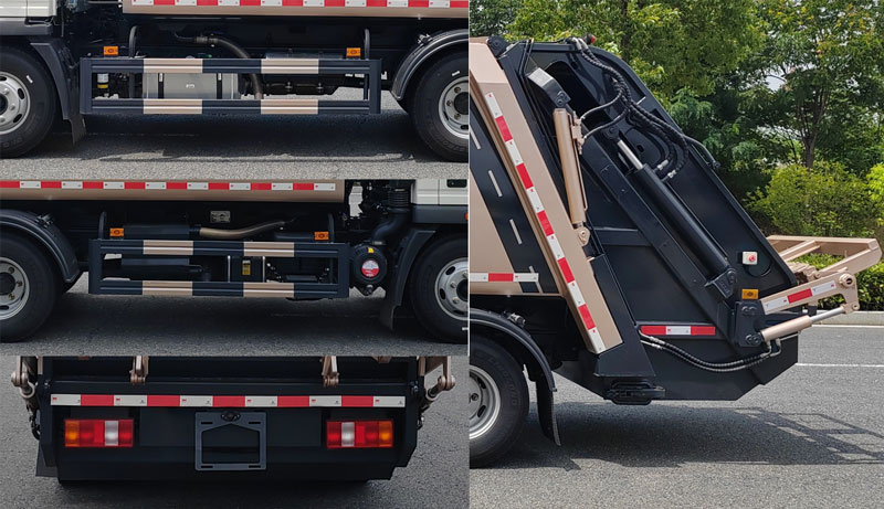 布隆牌LLL5090ZYSZ6壓縮式垃圾車公告圖片