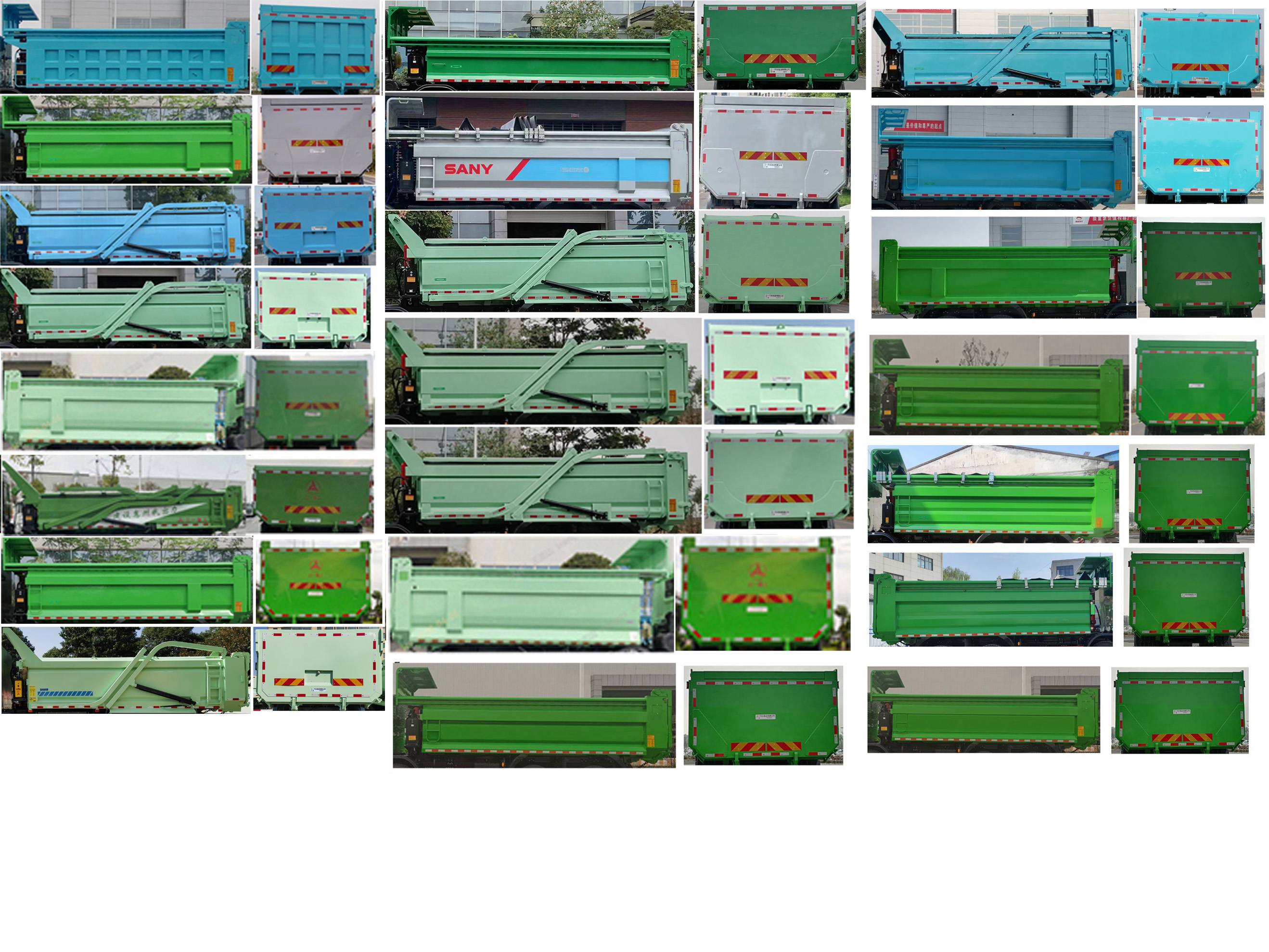 三一牌SYM5314ZLJ5BEV純電動自卸式垃圾車公告圖片