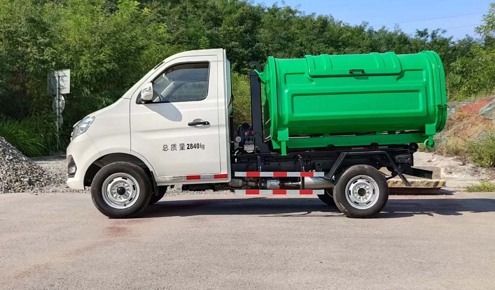 胤鑫牌GYW5030ZXXE6車廂可卸式垃圾車公告圖片