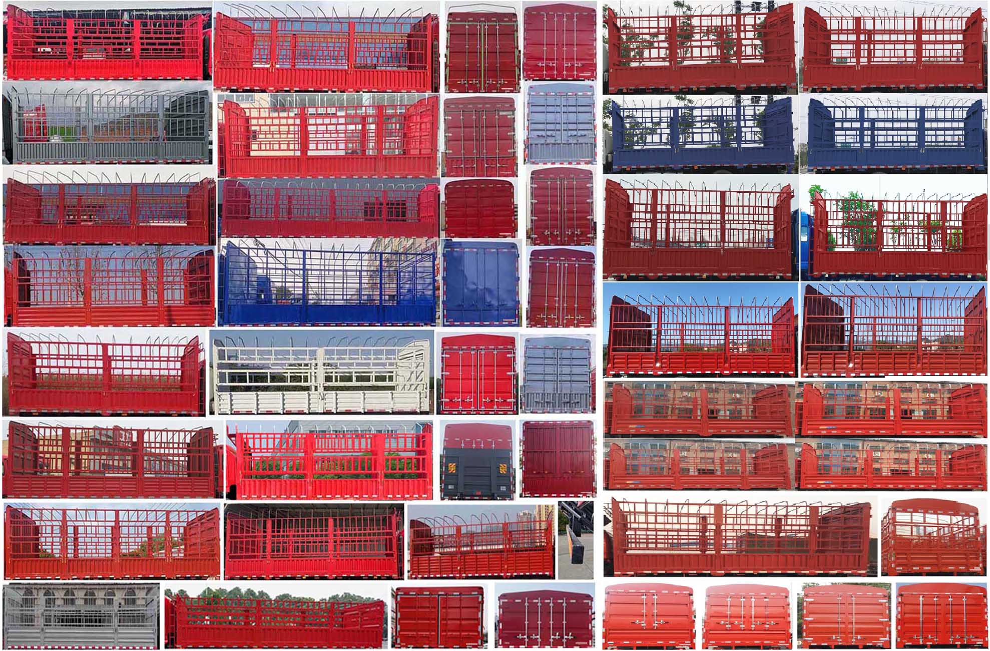 江淮牌HFC5181CCYP2K3A57S倉柵式運(yùn)輸車公告圖片