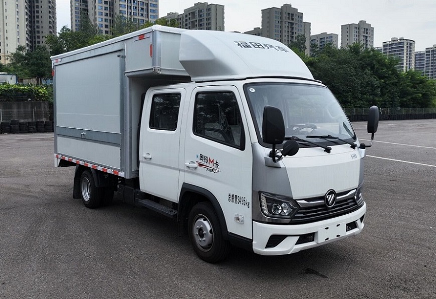 福田牌BJ5031XYK4AV6-AB1翼開(kāi)啟廂式車(chē)公告圖片