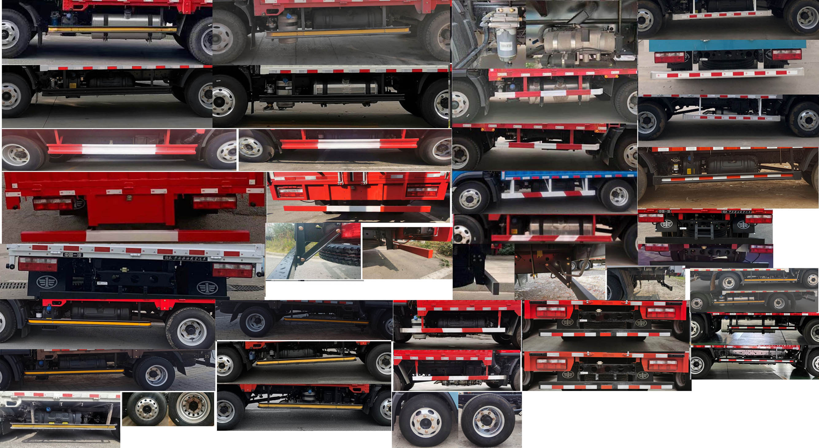 解放牌CA5046CCYP40K56L1E6A84倉柵式運輸車公告圖片