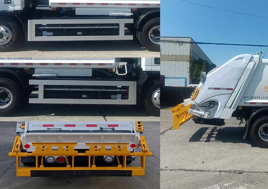 三聯(lián)牌YSY5122ZYSBEV純電動壓縮式垃圾車公告圖片