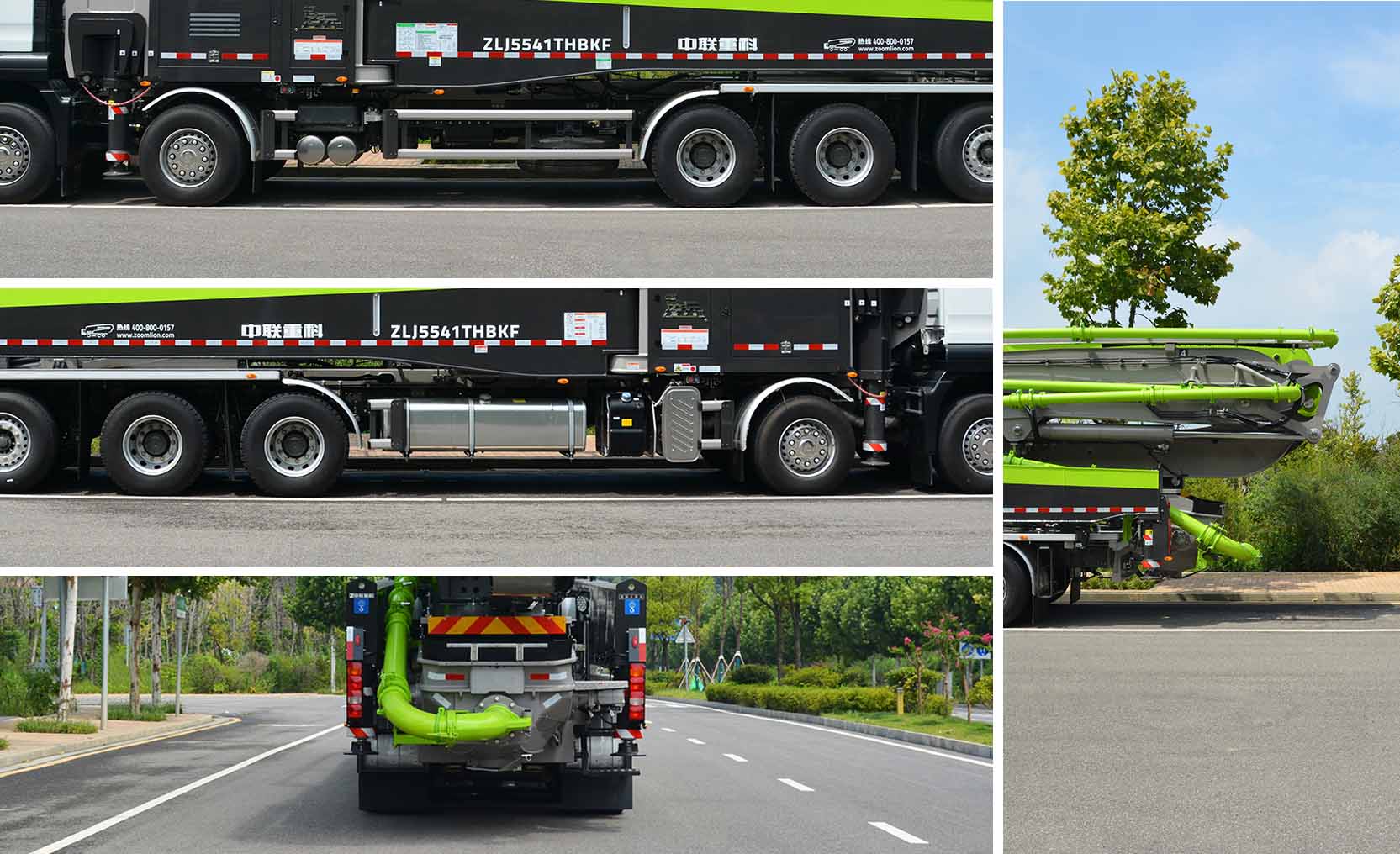 中聯(lián)牌ZLJ5541THBKF混凝土泵車公告圖片