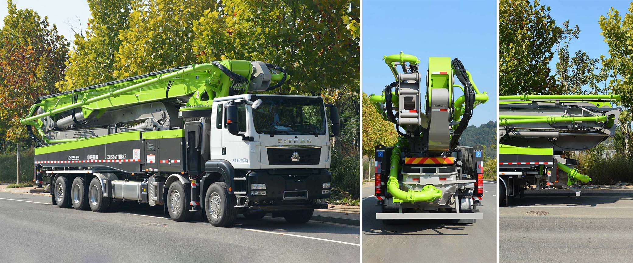 中聯(lián)牌ZLJ5541THBKF混凝土泵車公告圖片
