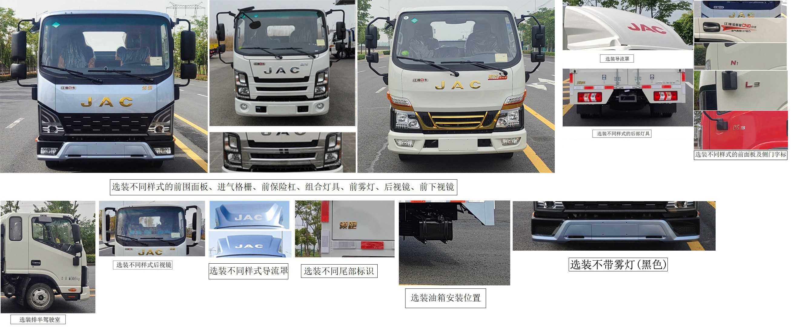 江淮牌HFC5031XXYP23N3C1QS廂式運輸車公告圖片