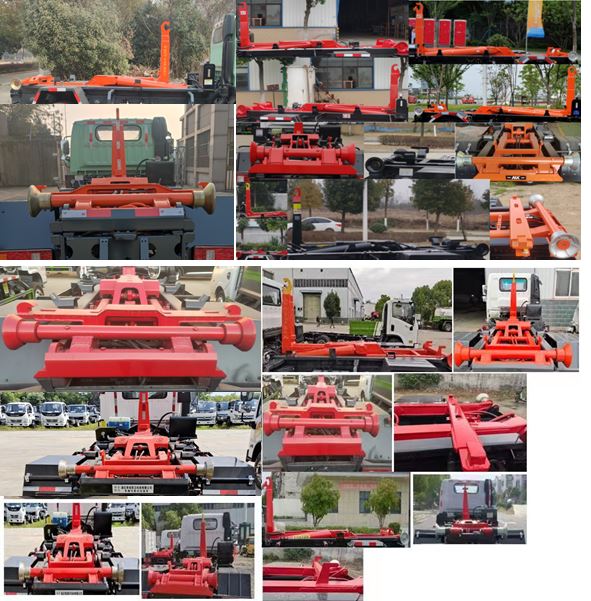 躍進牌SH5123ZXXVEDCMZ9車廂可卸式垃圾車公告圖片