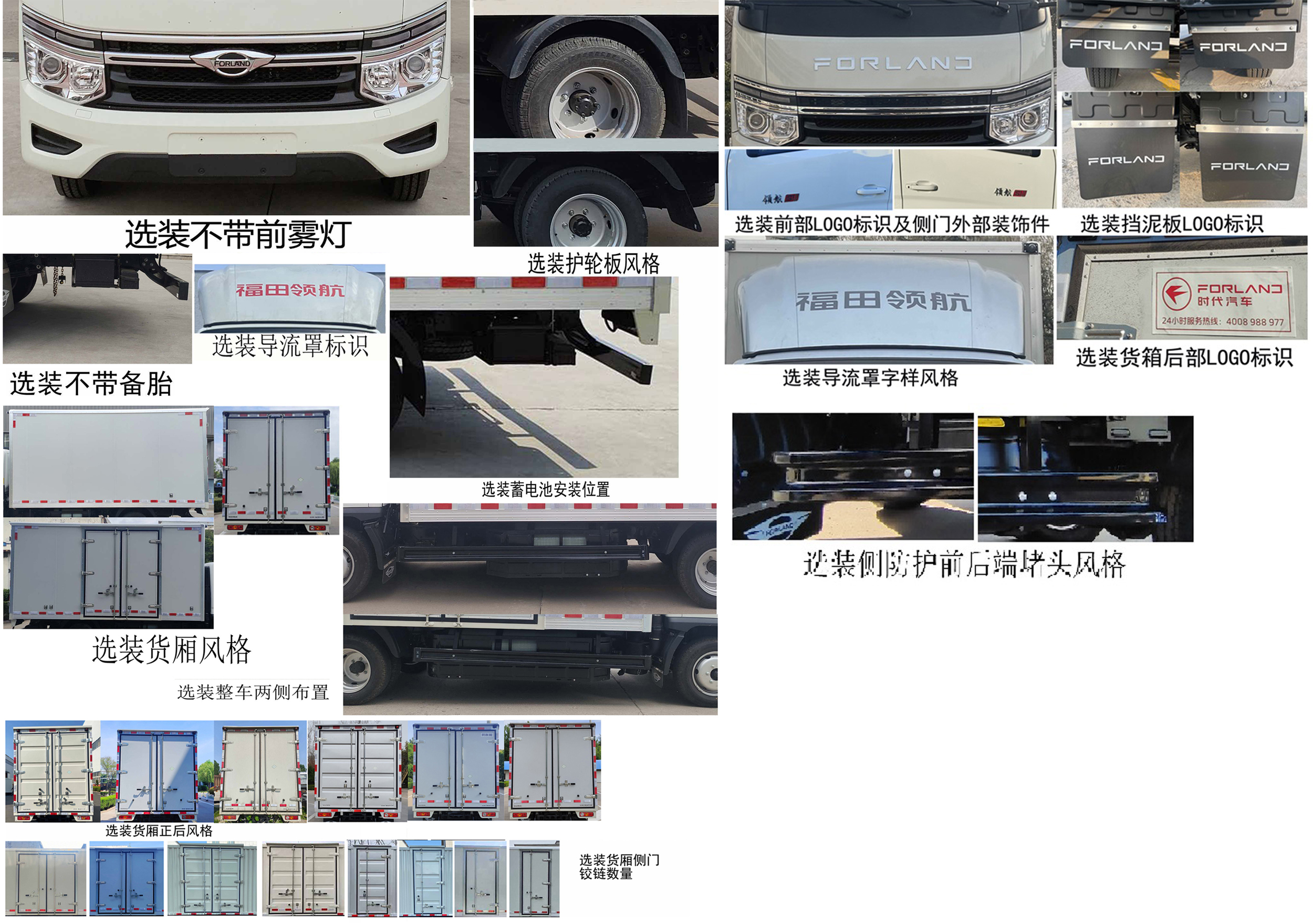 福田牌BJ5045XXY4JC7-30廂式運(yùn)輸車(chē)公告圖片