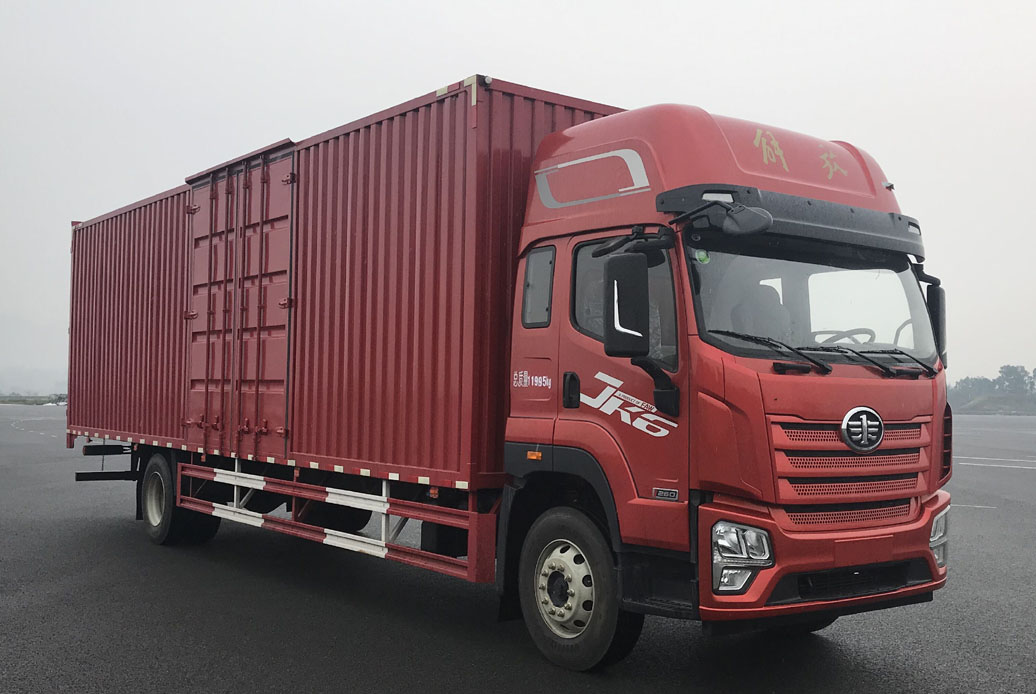 解放牌CA5120XXYP28K8L2E6A90廂式運(yùn)輸車公告圖片