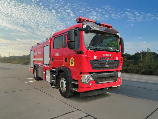 漢江牌HXF5190GXFPM80泡沫消防車