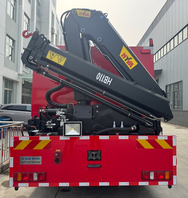 海翔龍牌AXF5160TXFHJ80化學(xué)救援消防車(chē)公告圖片
