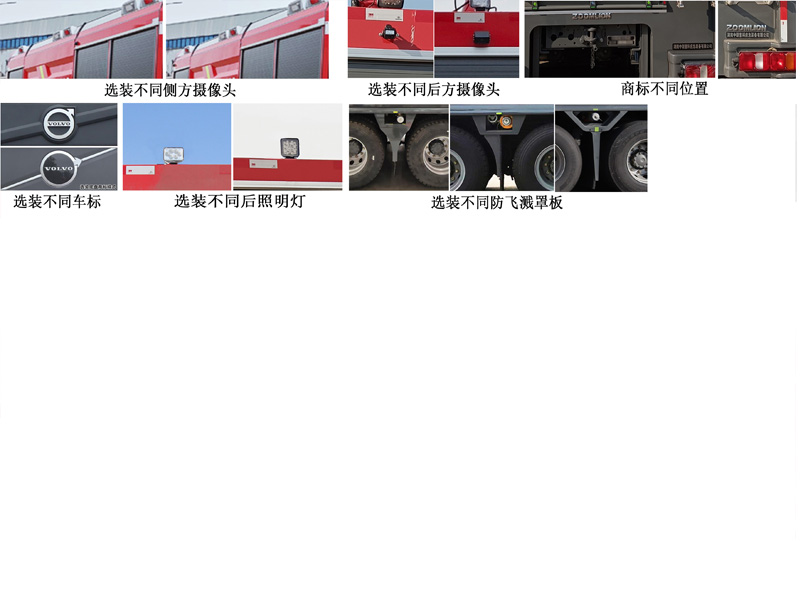 中聯(lián)牌ZLF5260GXFPM100泡沫消防車公告圖片