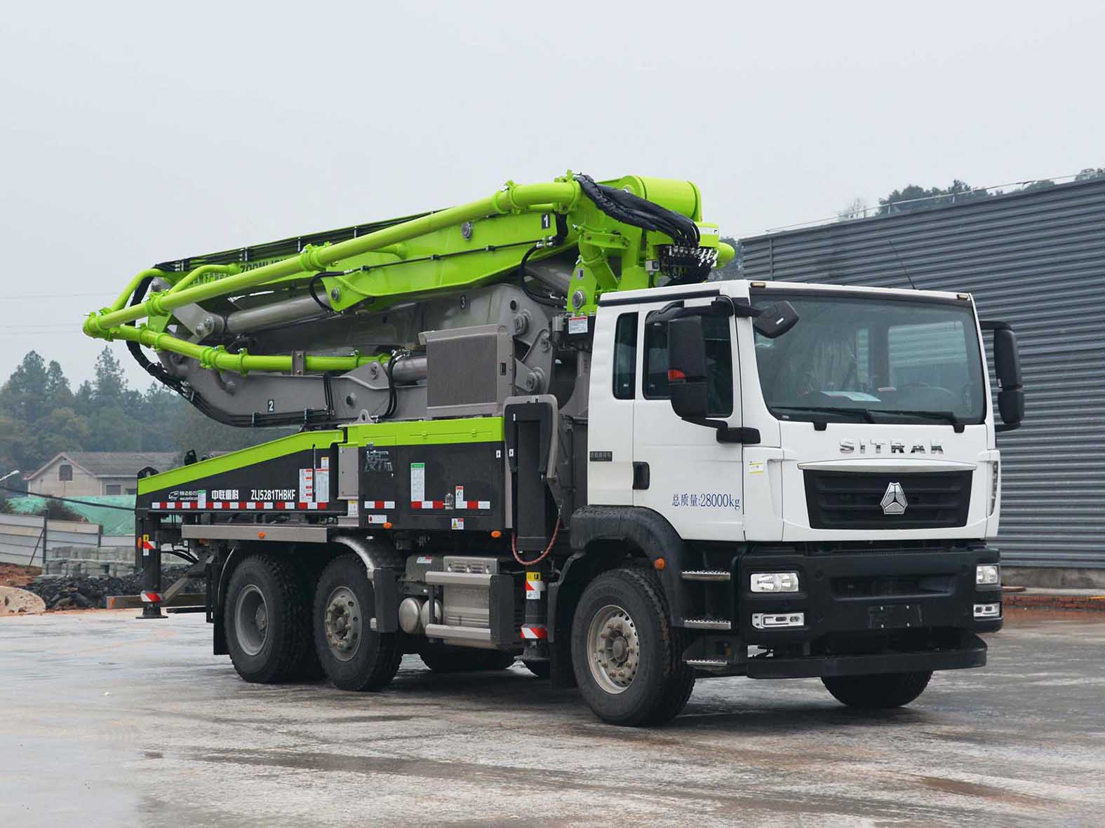 中聯(lián)牌ZLJ5281THBKF混凝土泵車
