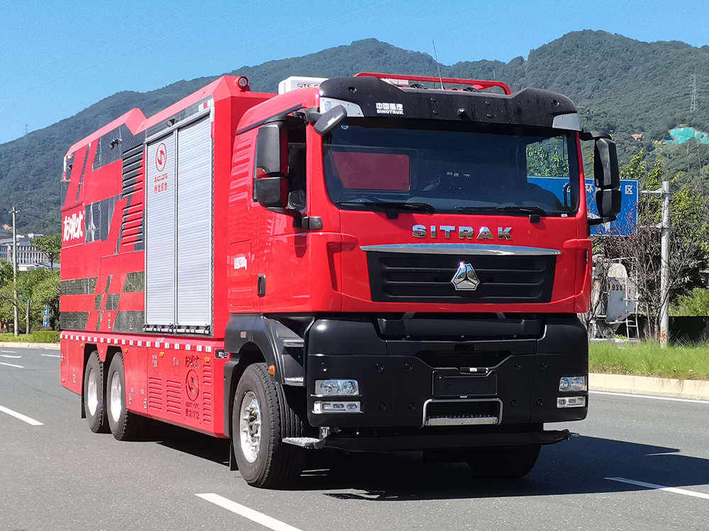 龍吸水牌FLG5250TGP119Z遠程供排水搶險車