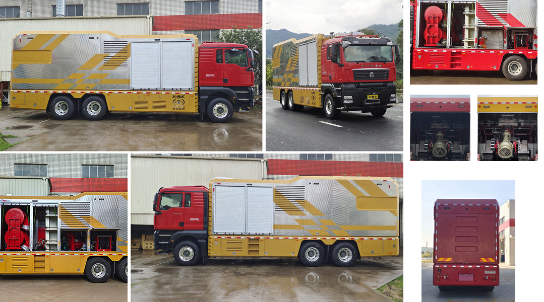 龍吸水牌FLG5250TGP119Z遠(yuǎn)程供排水搶險(xiǎn)車公告圖片