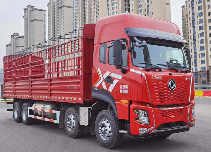 東風(fēng)牌DFV5318CCYGP6N1倉(cāng)柵式運(yùn)輸車公告圖片