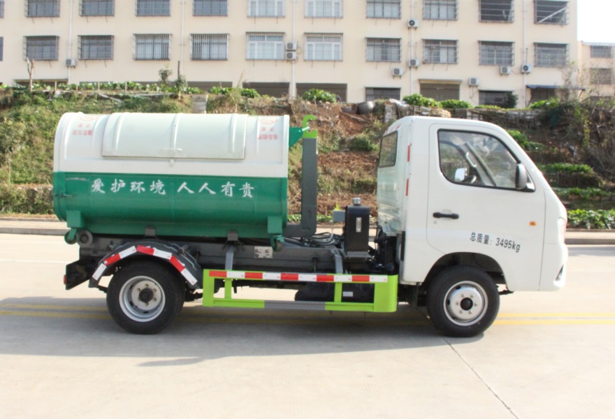 縱昂牌CLT5033ZXXBJ6車廂可卸式垃圾車公告圖片