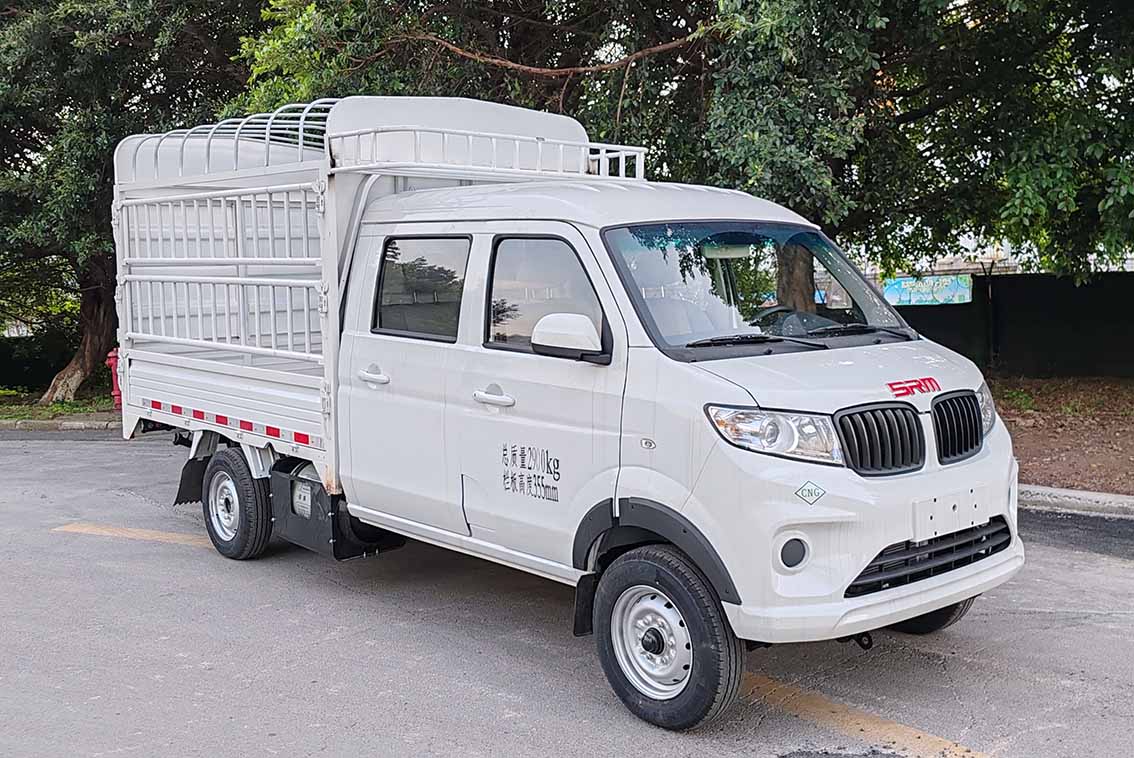 鑫源牌JKC5031CCYS6X1CNG倉柵式運(yùn)輸車公告圖片