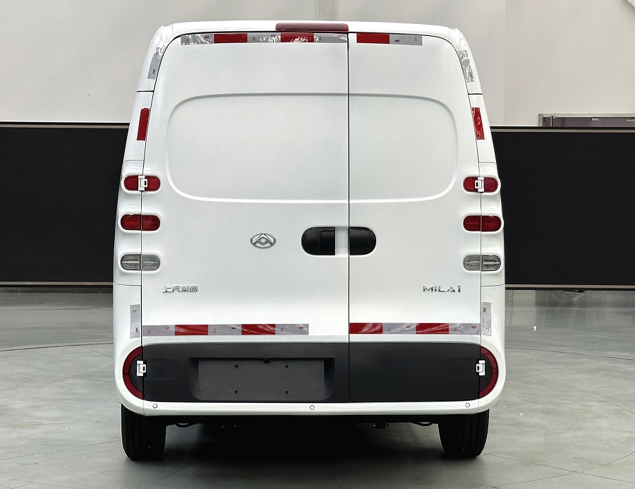 大通牌SH5032XXYU6BEV-Z50純電動廂式運(yùn)輸車公告圖片