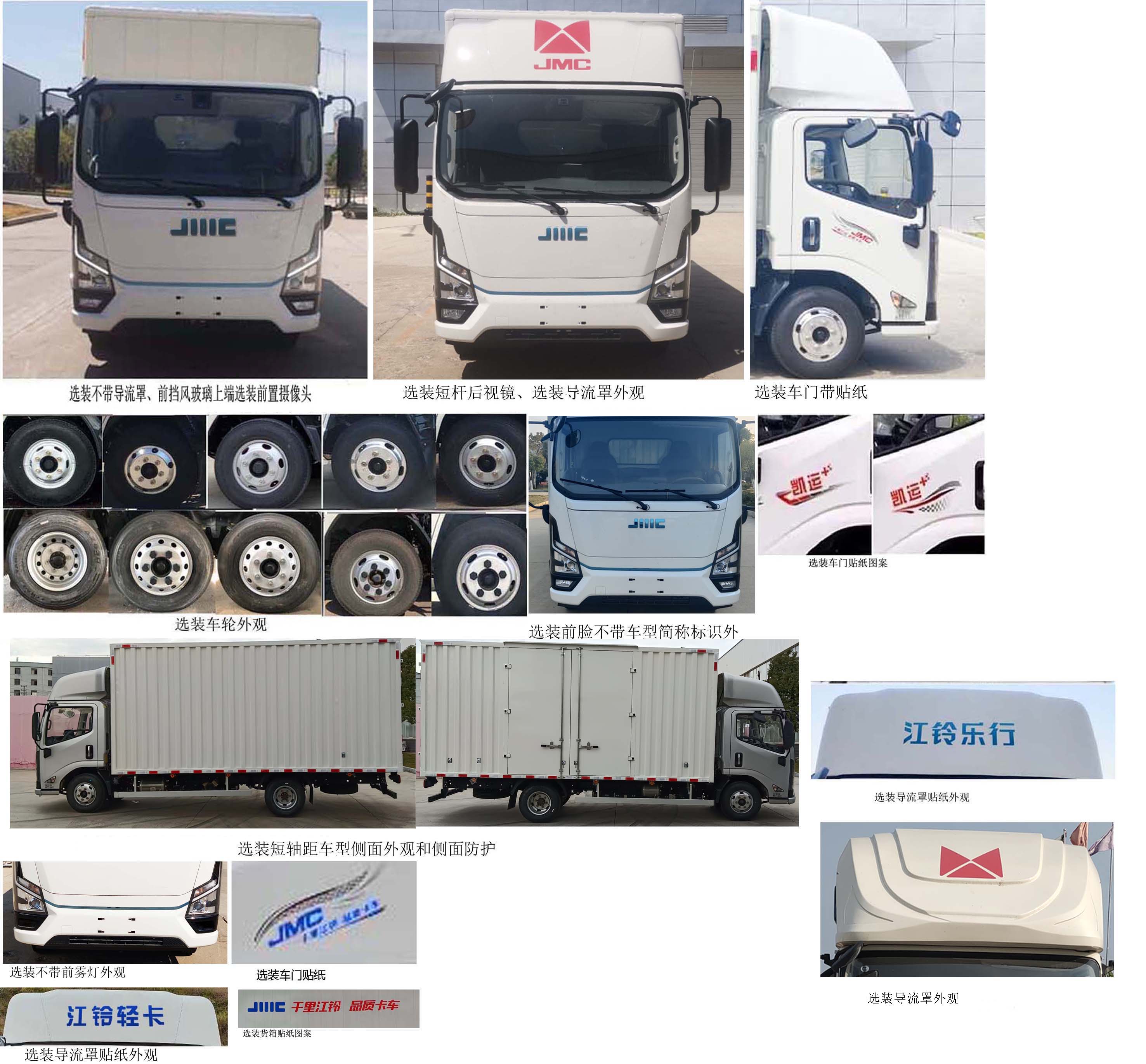 江鈴牌JX5074XXYTRB2BEV純電動(dòng)廂式運(yùn)輸車公告圖片