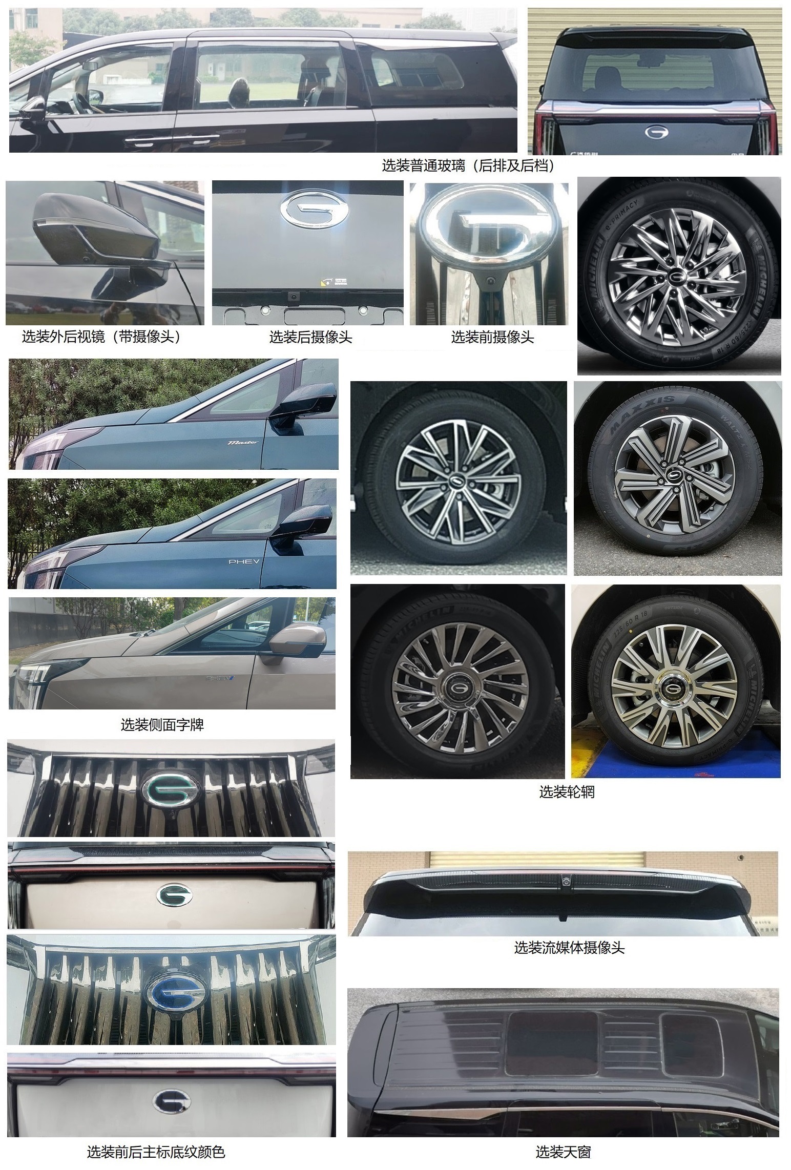 传祺牌GAC6520CHEVMDA6B插电式混合动力多用途乘用车公告图片