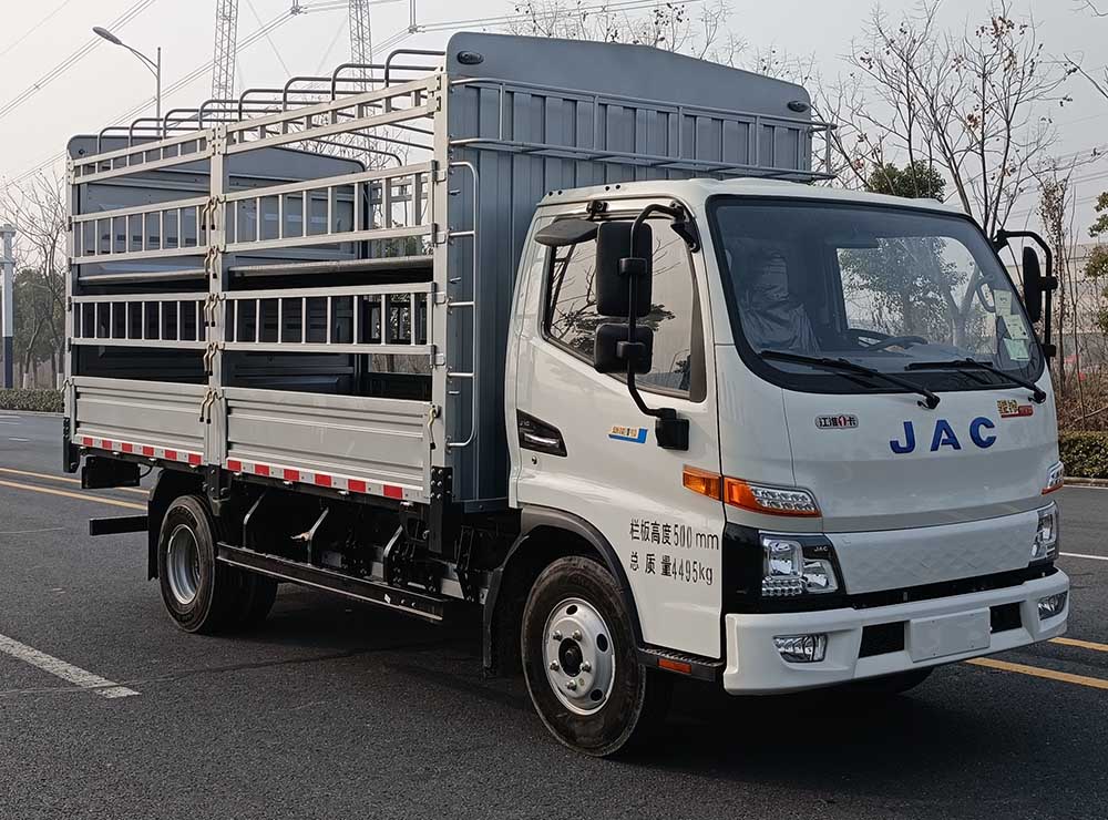 江淮牌HFC5042CCYEV10純電動(dòng)倉(cāng)柵式運(yùn)輸車公告圖片