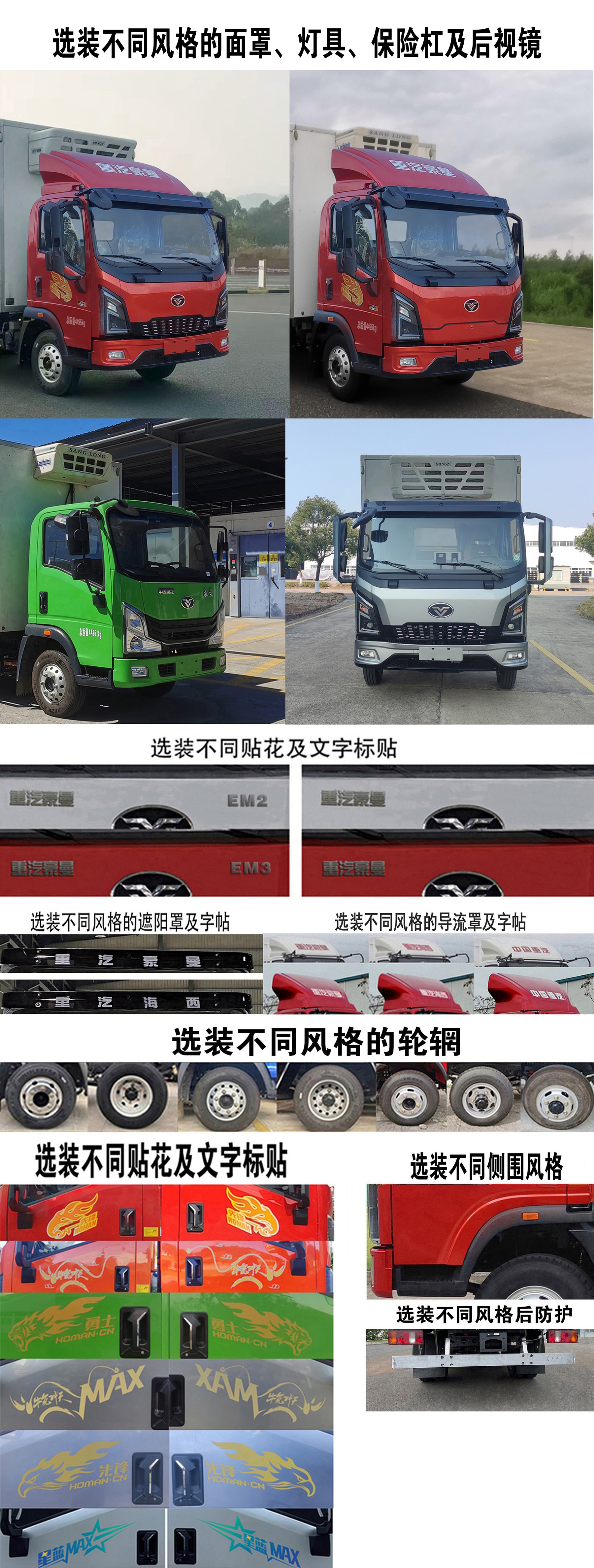 豪曼牌ZZ5048XLCG17ZBEVB純電動冷藏車公告圖片