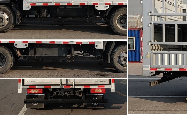 福田牌BJ5045CCY9JCA-AB1倉柵式運輸車公告圖片