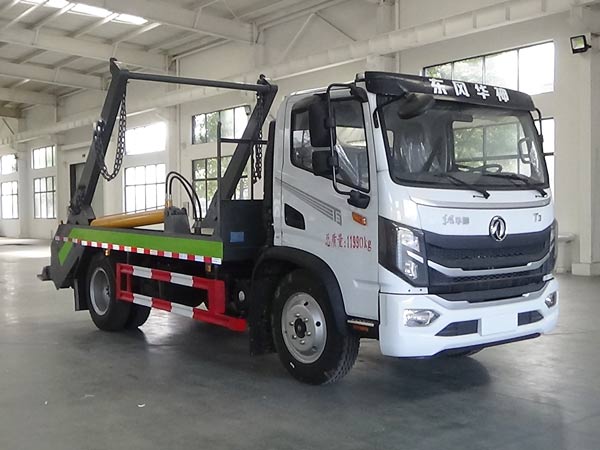 程力威牌CLW5120ZBSCDP擺臂式垃圾車公告圖片