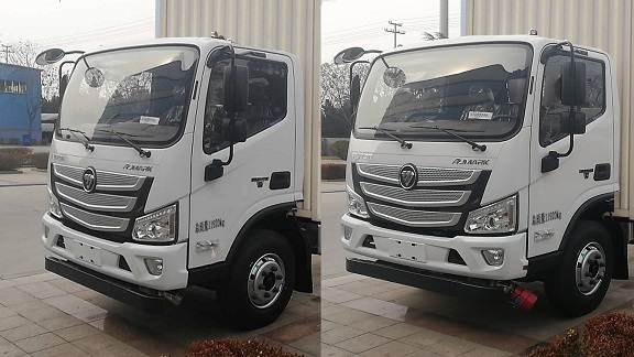 福田牌BJ5128XXY-FK1廂式運輸車公告圖片